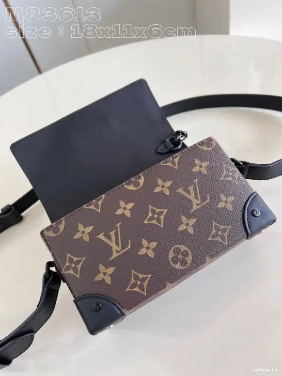 WIS LOUIS VUITTON Wallet-18*11*6.5CM Steamer Wearable 0619